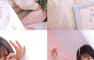 Feilin嗲囡囡 - 白裙私拍写真：M梦baby在花海中绽放的娇美与温柔.txt