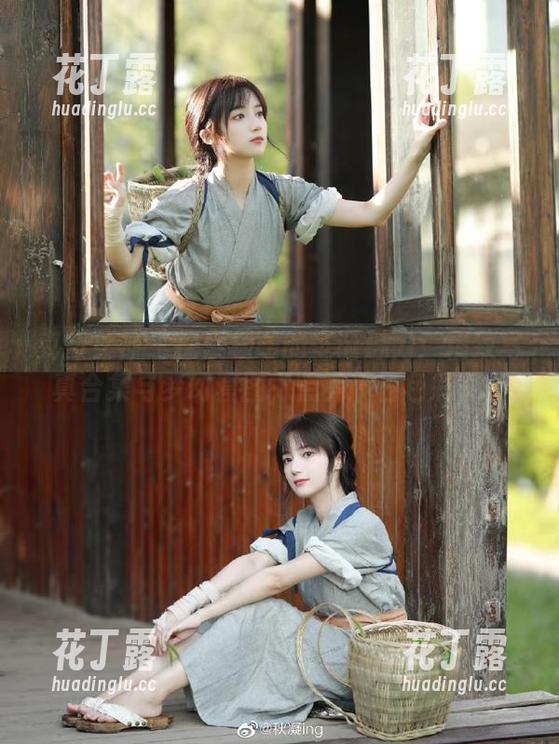 克拉女神 - 探索杨暖的圣诞魅力：精致写真合集与梦幻套图，点亮节日色彩.txt