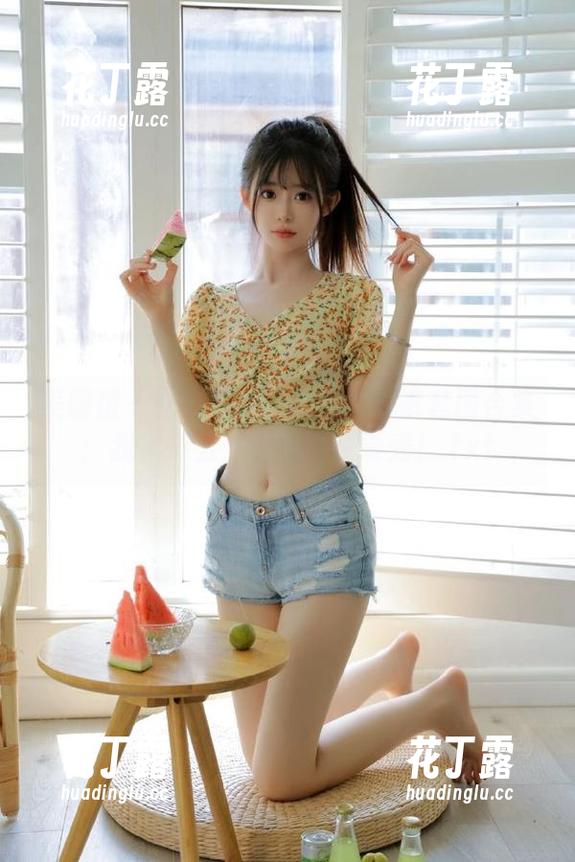 美媛馆 - 媛媛酱belle的牛仔裤套图合集：我穿得丑，但我就是要秀！.txt
